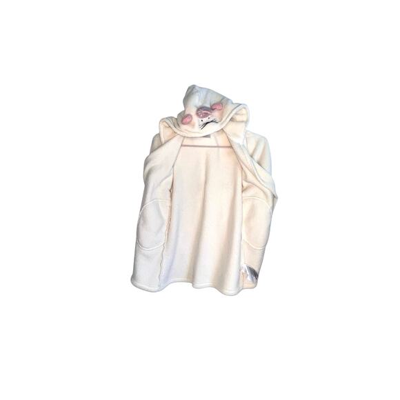 Baby Gap Princess Mouse hooded fleece robe pockets & belt size 4 years Recycled - Picture 4 of 8